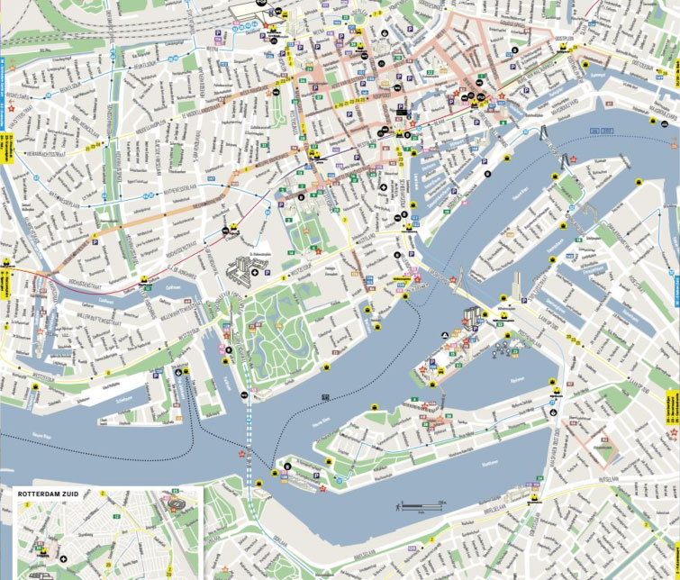 City Map | Rotterdam Tourist Information
